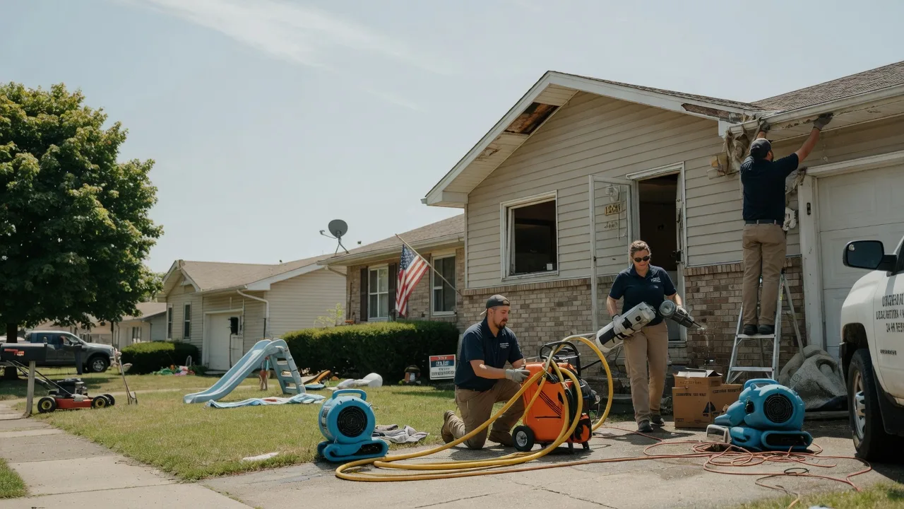 Water Damage Restoration in Bellevue, OH near me